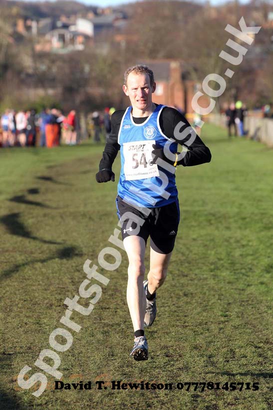 54C Veterans race, Durham Cathedral Cross Country Relays.